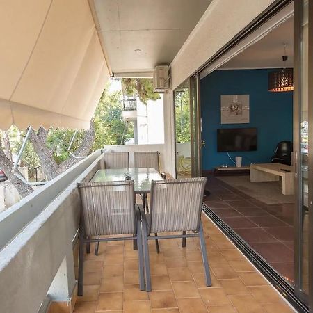 Glyfada Glass-Walled Designed Apt Athen Exterior foto