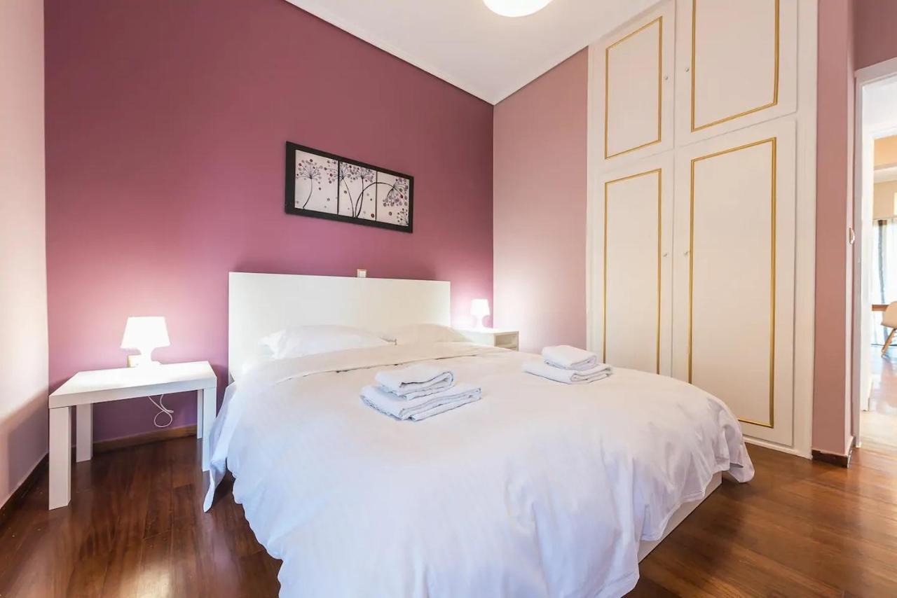 Glyfada Glass-Walled Designed Apt Athen Exterior foto